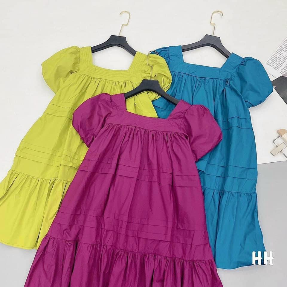 Đầm bầu suông-Váy bầu thời trang thiết kế freesize từ 40 đến 70kg