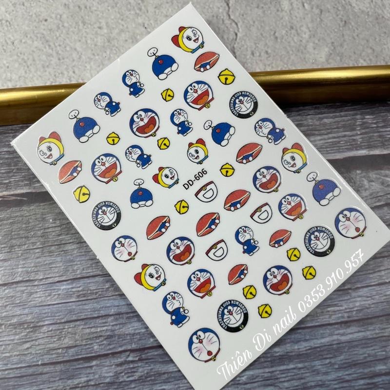 Sticker dán móng tay, hình dán móng dễ thương dành cho thợ nail chuyên nghiệp hottrend 2023