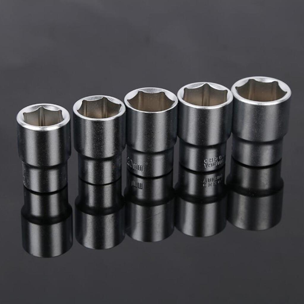 10pcs Automobile Motorcycle Repairing Tool Socket Wrench Set With Case