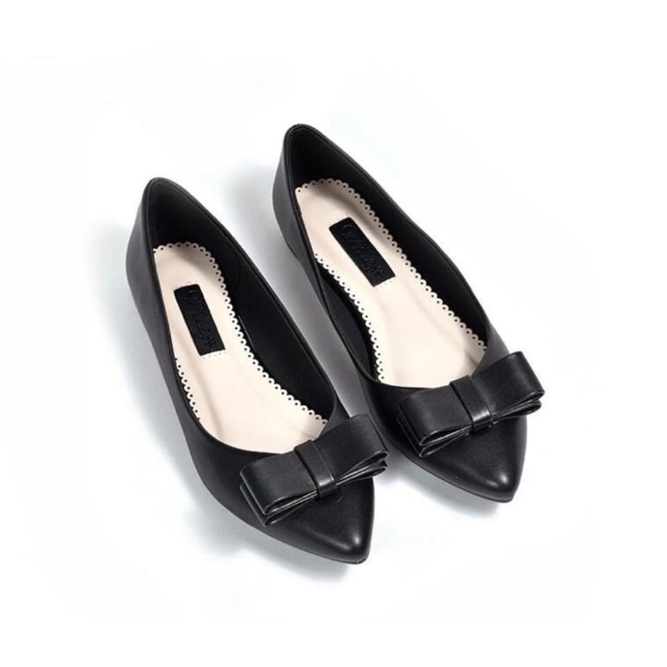 FREESHIP Giày búp bê đính nơ trẻ trung BIG SIZE 40 41 42 43