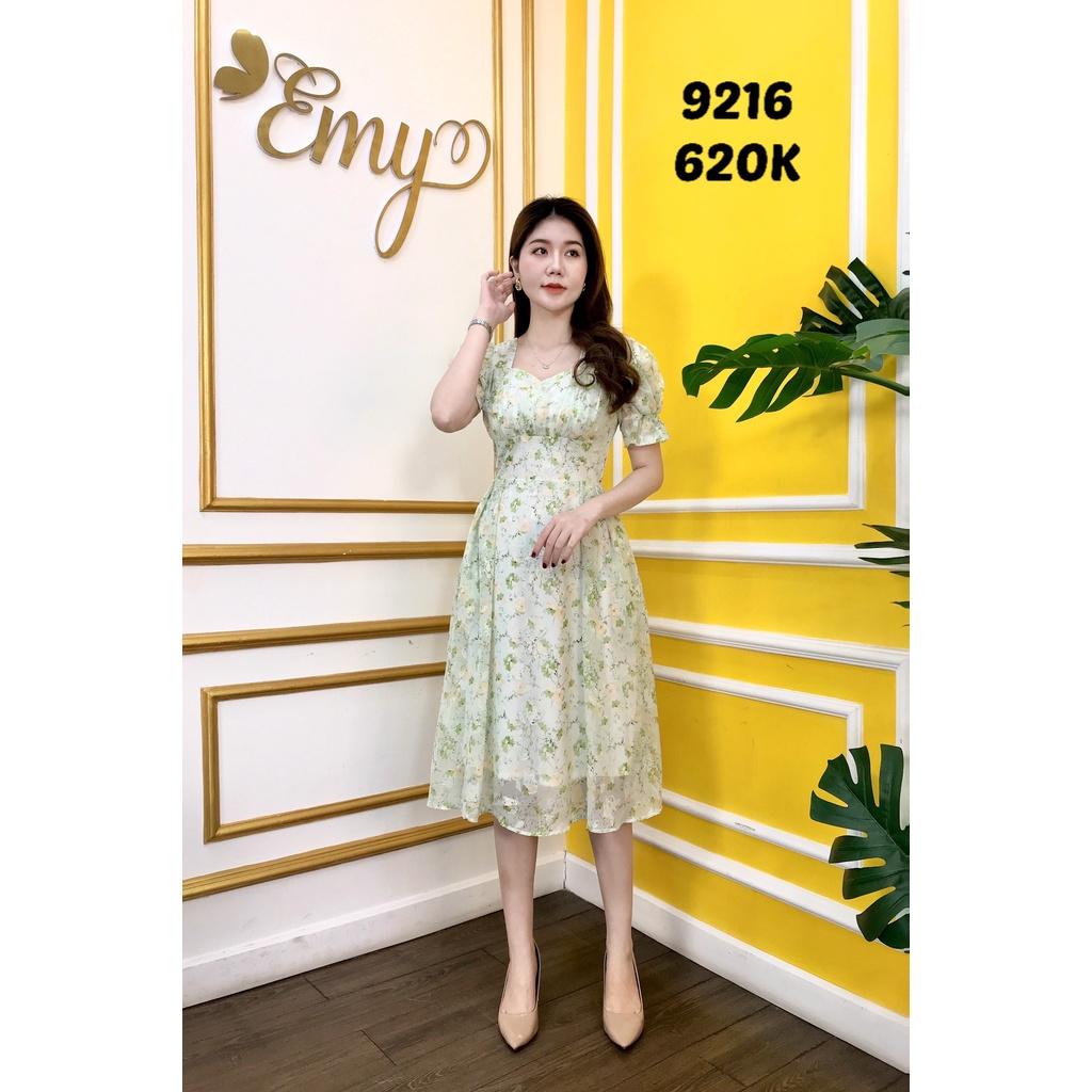 Đầm EMY EM9216 Xoè Nhún Ngực