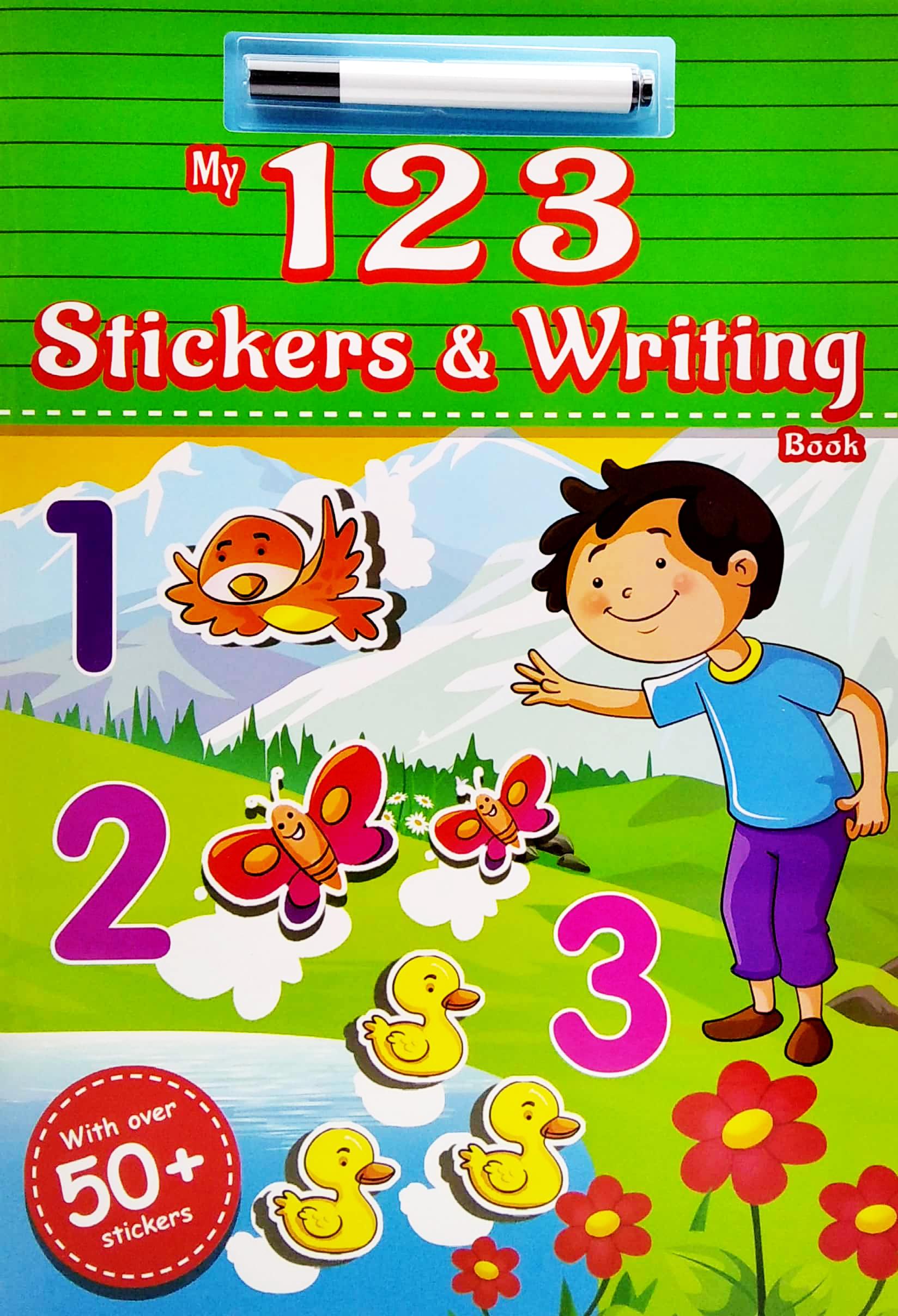My 123 Stickers & Writing Book