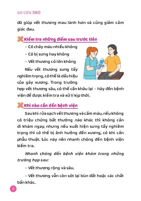 Sách - Sơ Cứu 360 - Sách Dành Cho Mọi Gia Đình - Cẩm Nang An Toàn Không Thể Thiếu!