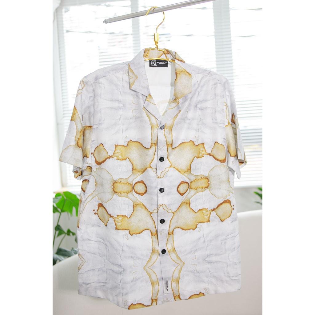 Áo Sơ Mi Unisex Họa Tiết Loang TeeHolic - THS