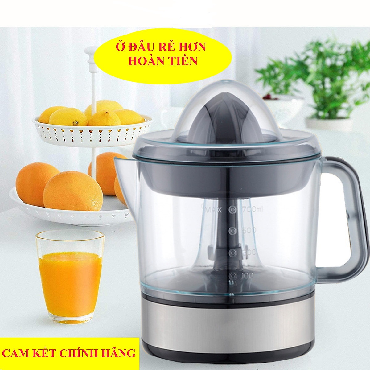 Máy Vắt Cam Tự Động 2 Chiều JE-623D 700ml 45W