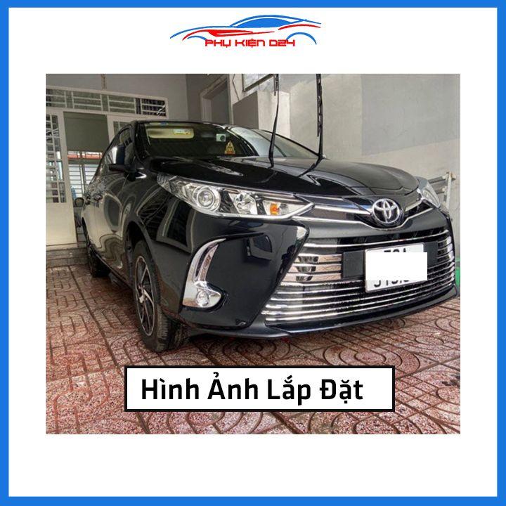 Ốp trang trí mặt ca lăng, calang Vios 2019-2020 trang trí làm đẹp xe