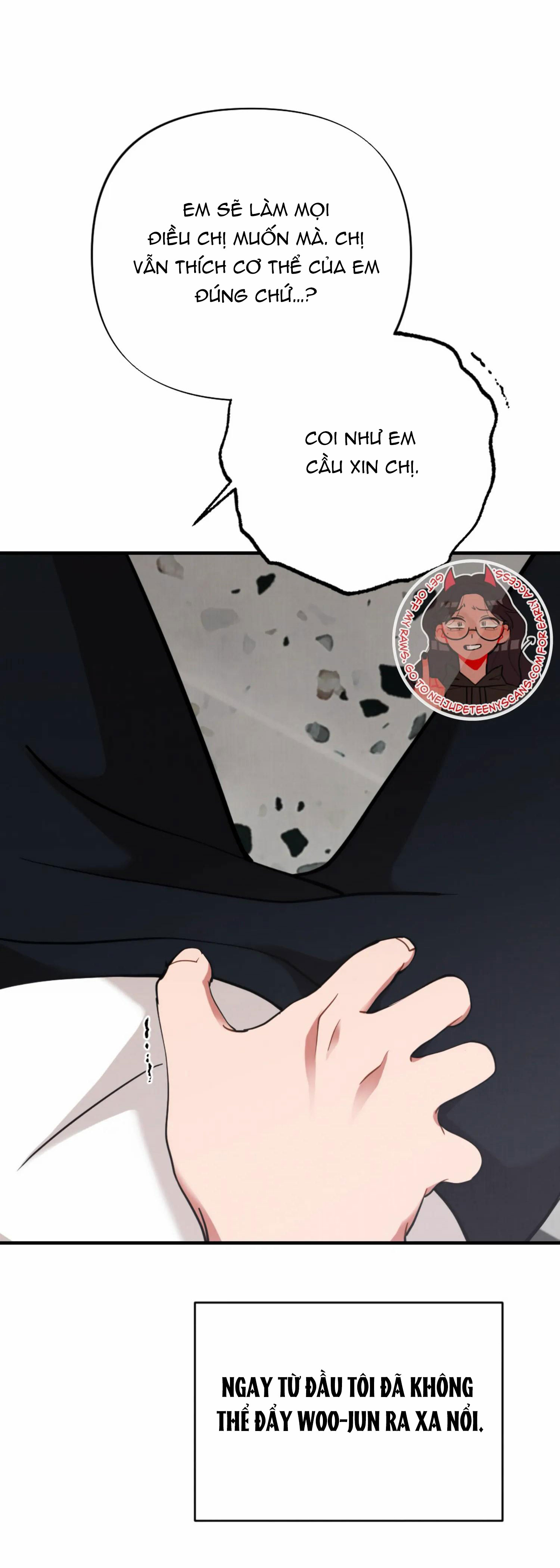 [18+] bạn của em trai không thể to như vậy! chapter 11.1 43