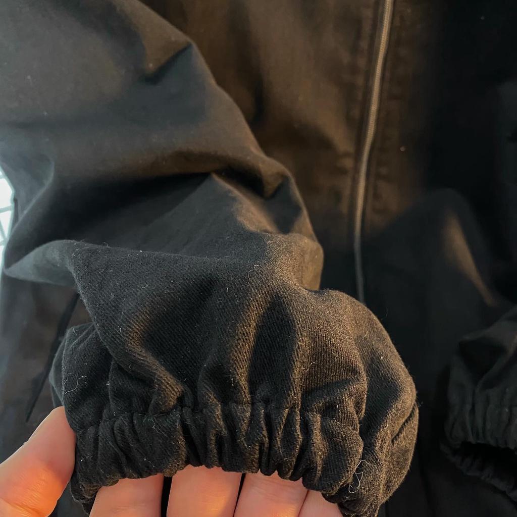 Áo khoác kaki SWEEDER Nam Nữ Unisex form rộng - Jacket Yasu chất kaki mịn, mát khóa zip