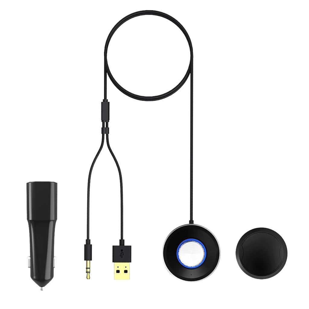 Bluetooth Audio Receiver v4.0 Car Music Receiver with USB Car Charger