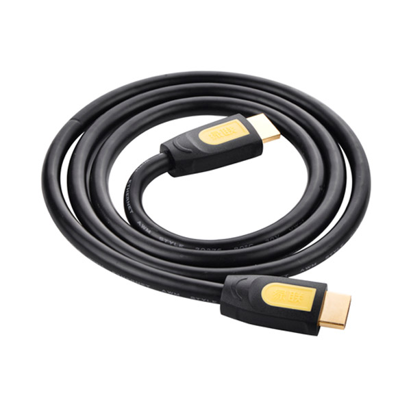 Cáp HDMI 1.4 Ugreen 10130, tròn, dài 3m, hỗ trợ HD, 2k, 4k - Hàng Chính Hãng