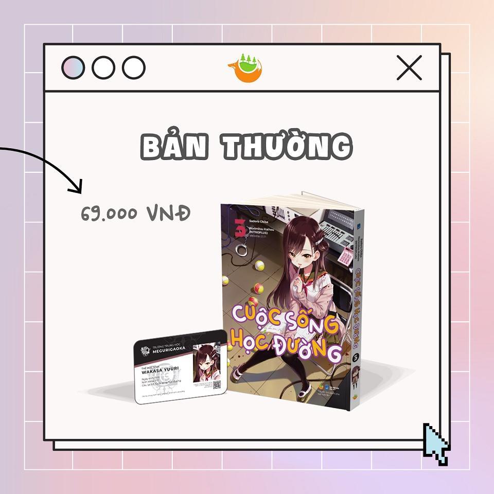 Sách - Cuộc Sống Học Đường (Tập 3) - Bản Quyền - Bản thường