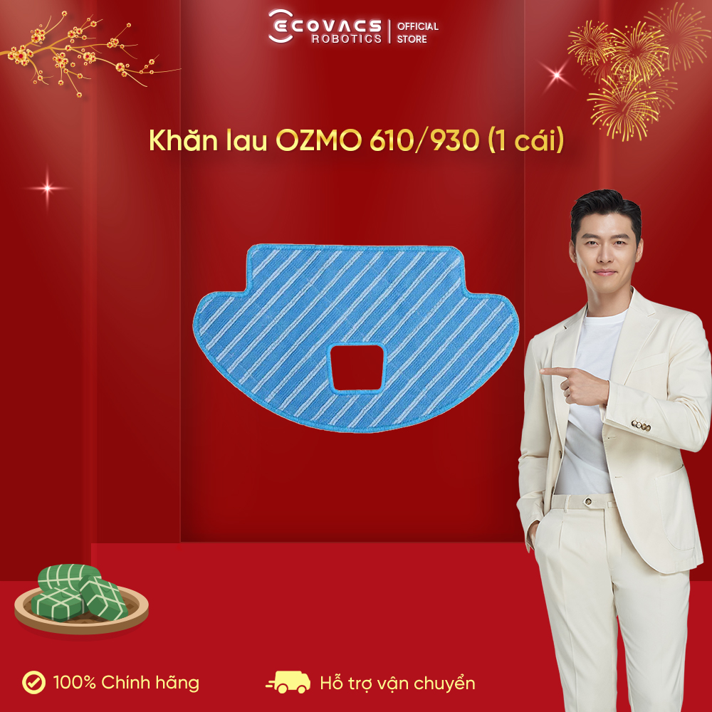 Khăn lau robot Ecovacs deebot ozmo 610/930 - Hàng Chính Hãng