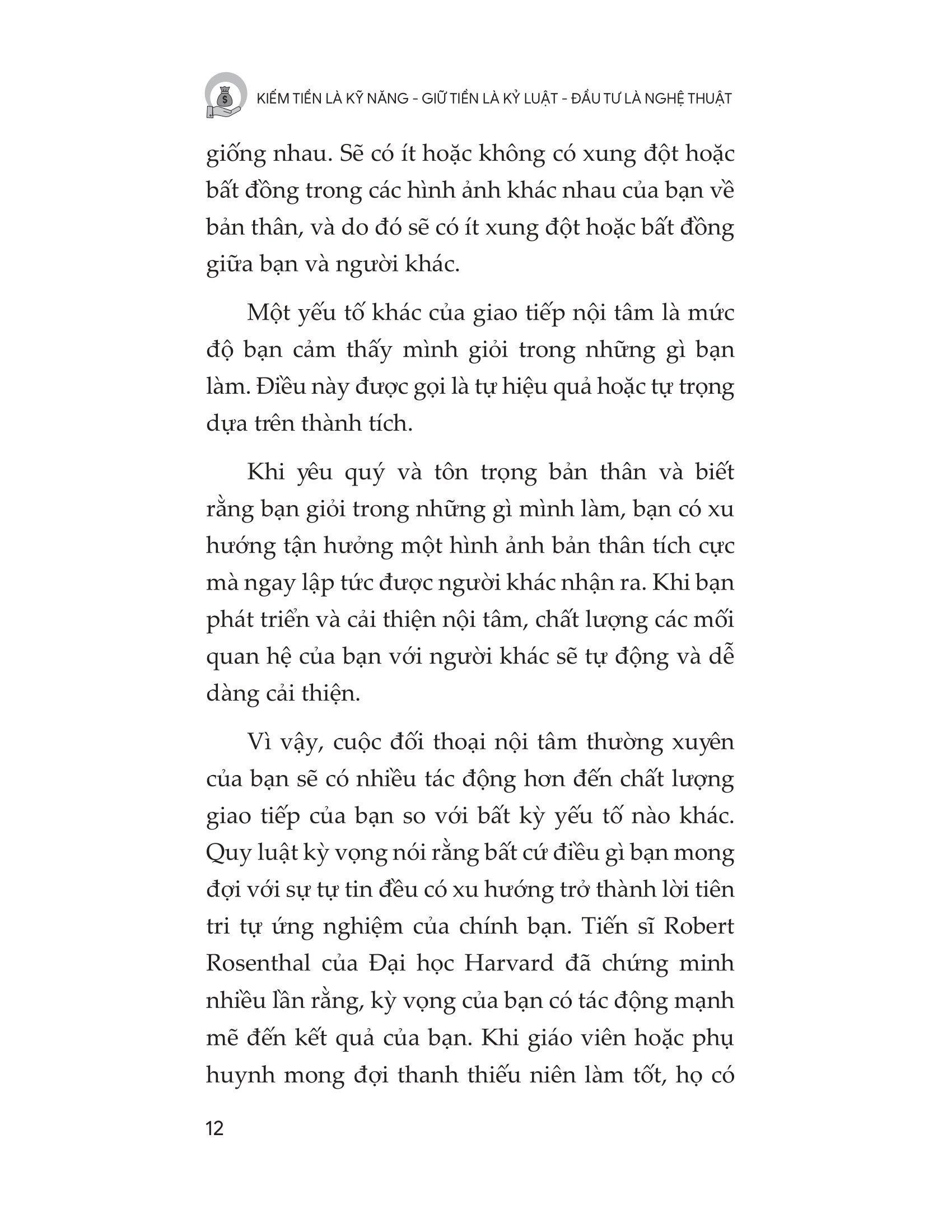 Sách - Kiếm Tiền Là Kỹ Năng - Giữ Tiền Là Kỷ Luật - Đầu Tư Là Nghệ Thuật