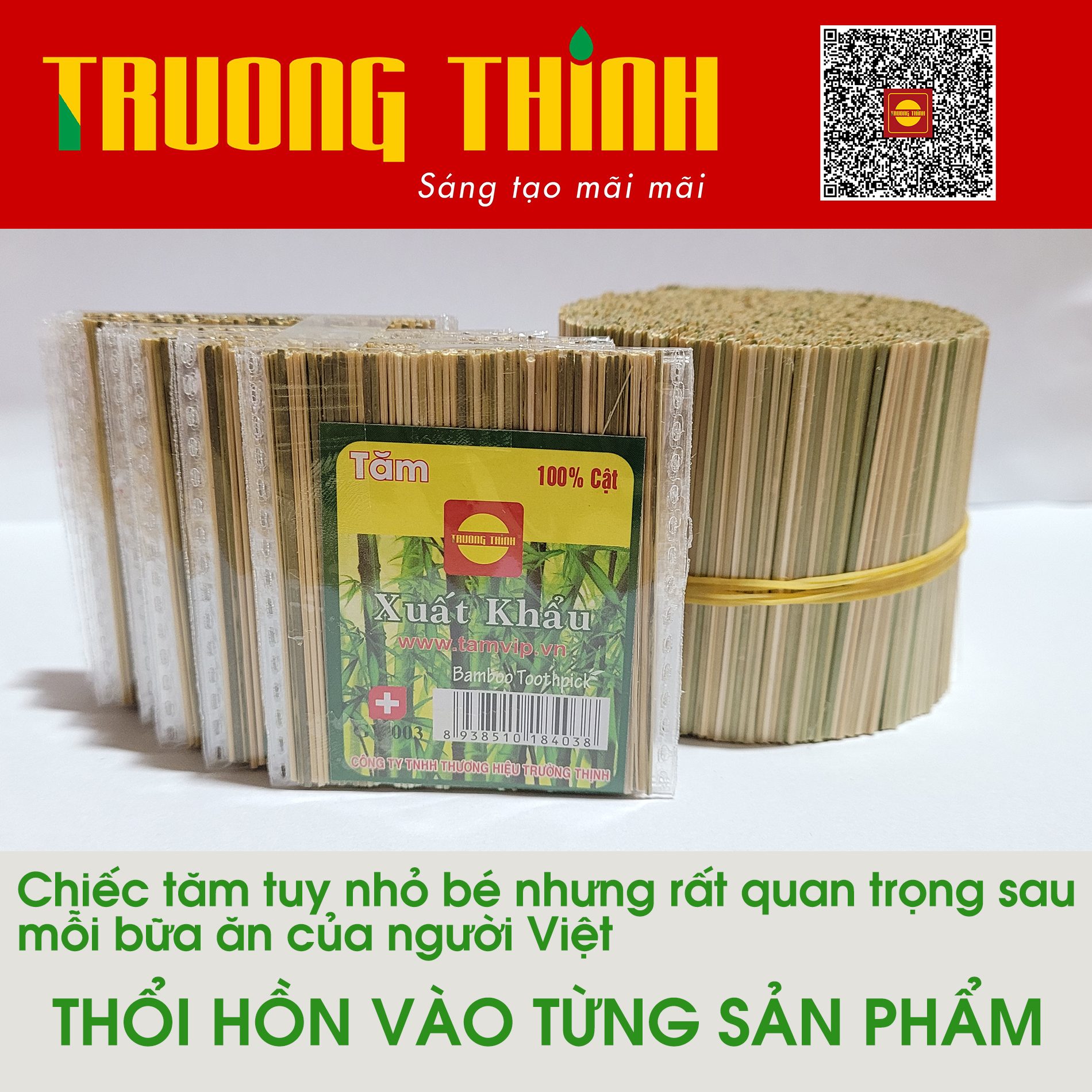 Tăm Xỉa Răng Cao Cấp Tiết Kiệm Gía Siêu Rẻ Thương Hiệu Trường Thịnh -Tăm Xanh Bịch 30 gói nhỏ