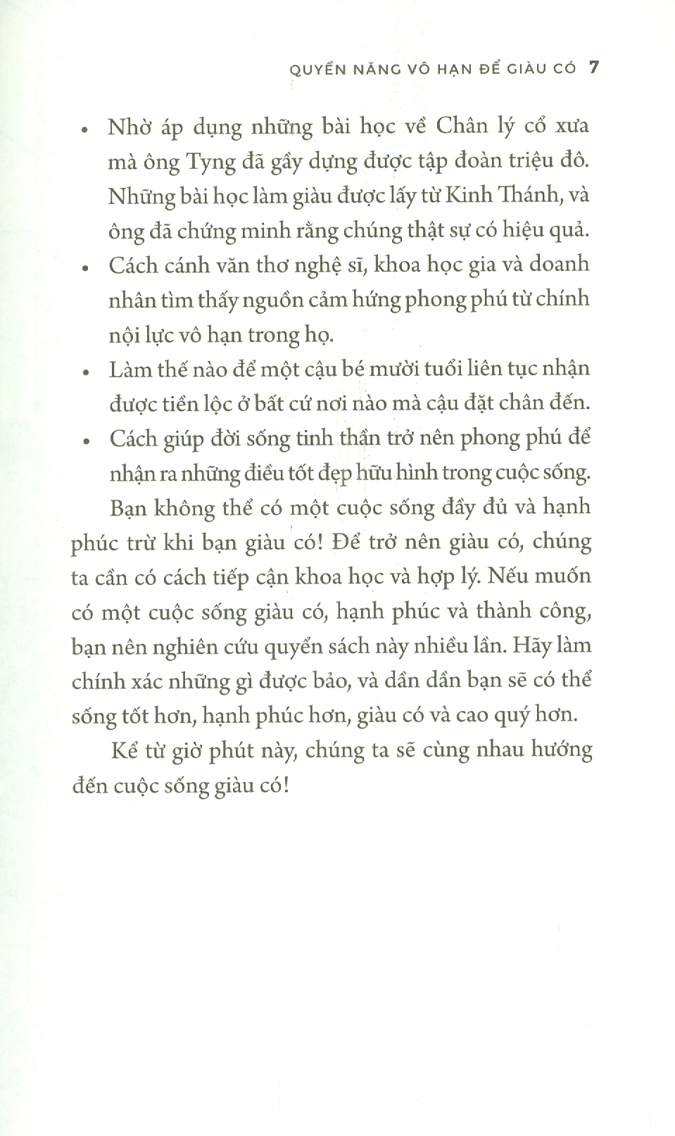 QUYỀN NĂNG VÔ HẠN ĐỂ GIÀU CÓ - Người Công Giáo Nên Đọc Và Cả Người Không Công Giáo Cũng Cần Đọc