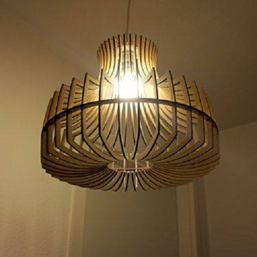 Đèn gỗ thả trần CAO CẤP hiện đại sang trọng chất liệu gỗ trang trí cho phòng khách nhà căn hộ decor nhà quán cafe