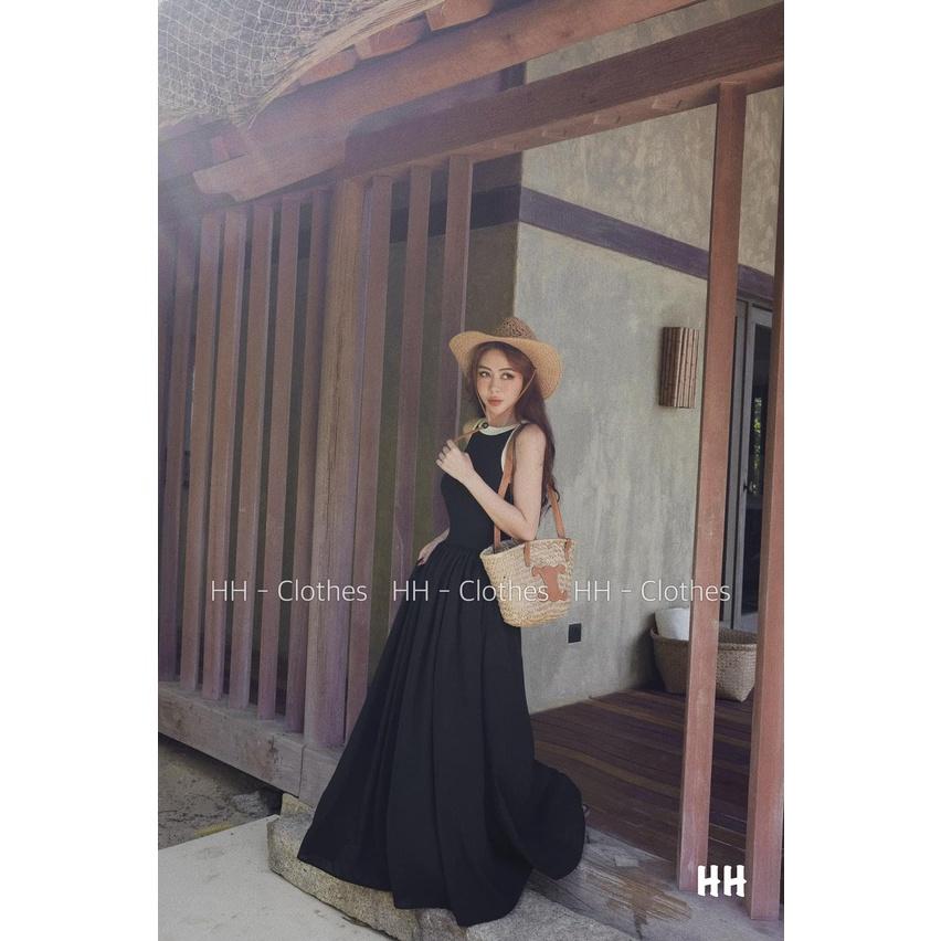 VÁY ĐI CHƠI, VÁY MAXI YẾM PHA CỰC HOT