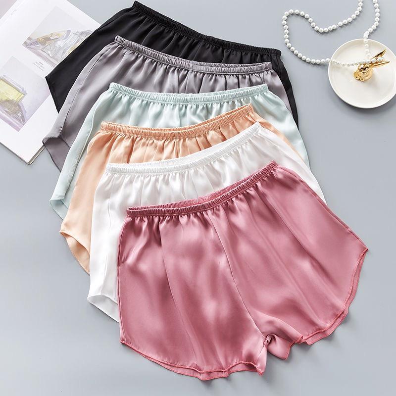 Đồ Ngủ Nữ, Bộ Sexy Lụa LATIN Cao Cấp, Kiểu Đồ 2 Dây Nhún Thân Quần Ngắn, Kiểu Dáng Rộng Rãi, Phom Xinh Dưới 55kg