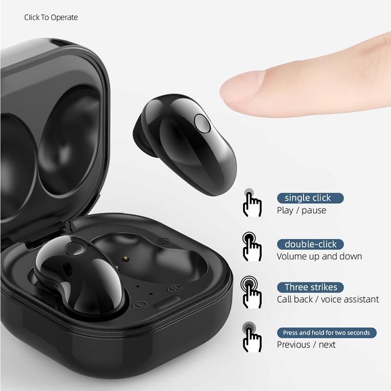 Tai Nghe Bluetooth Chụp Tai Không Dây Headphons BT 5.1 TWS Tay Nghe Tai Nghe Có Mic Dành Cho S6 Cho Galaxy Samsung Nụ Sống Pro