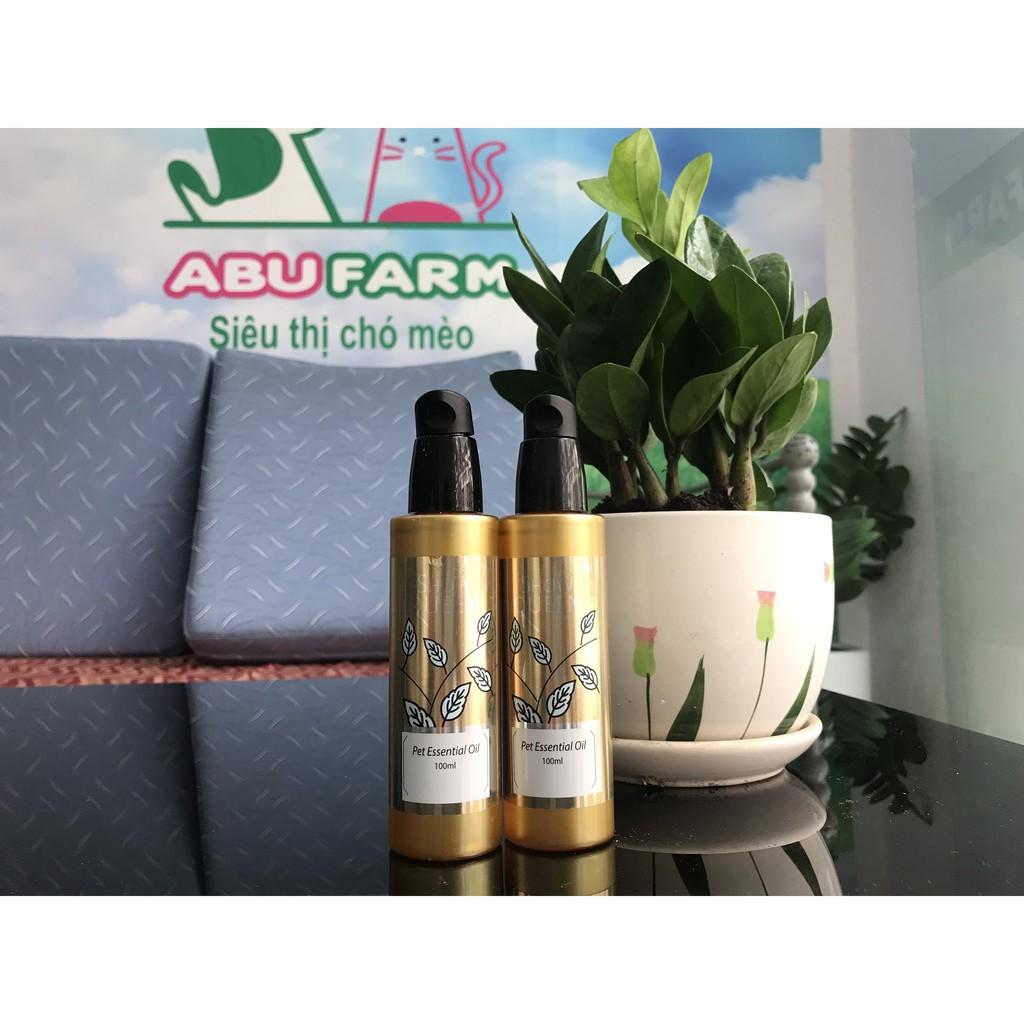 Tinh dầu dưỡng lông và khử mùi cho chó mèo