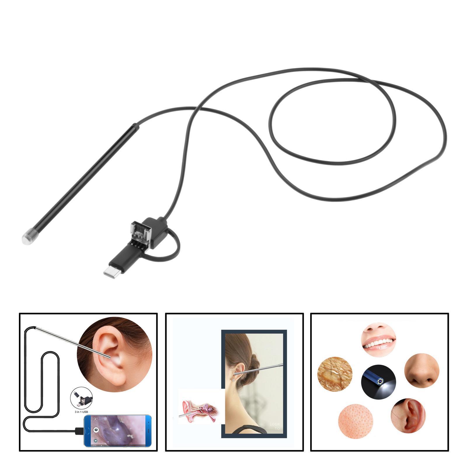 Ear Remover Earpick Clean Endoscope