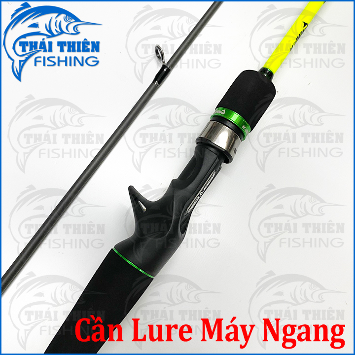 Cần Máy Ngang Carbon Kuwwa Myster 702M Dùng Câu Lure Lóc, Chẽm, Tráp Cảm Giác