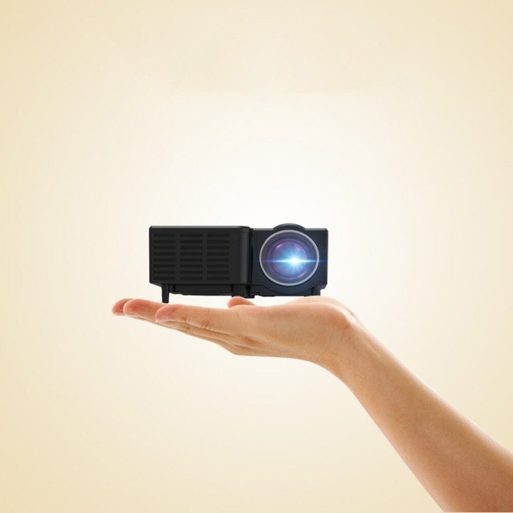 Máy Chiếu Mini Led Projector UC28C Dùng Cho Gia Đình Độ Sáng 50 Lumens Cho Kích Thước Màn Hình Từ 10 - 60 Inchs