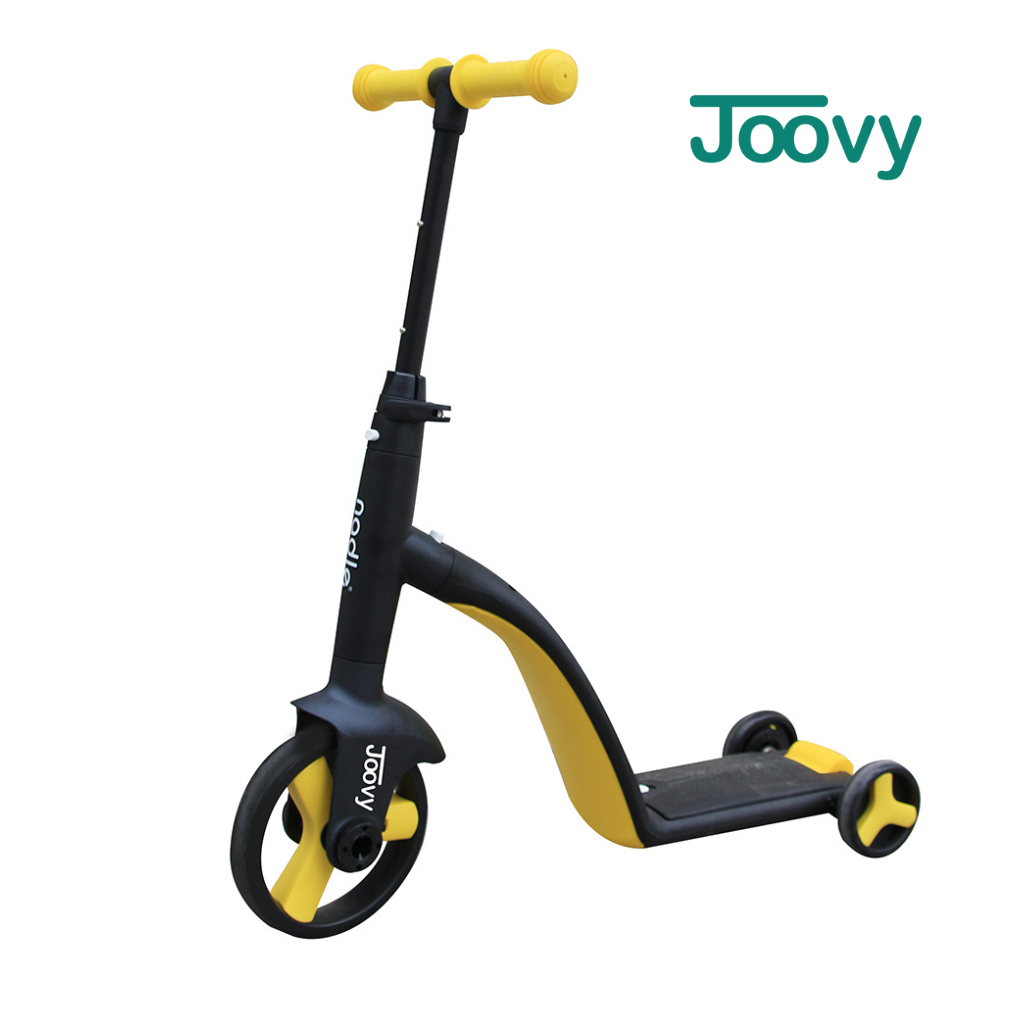 Xe trượt Scooter cho bé kiêm Xe chòi chân và Xe đạp 3 trong 1 cho trẻ em từ 1 tới 6 tuổi Nadle TF3 Joovy