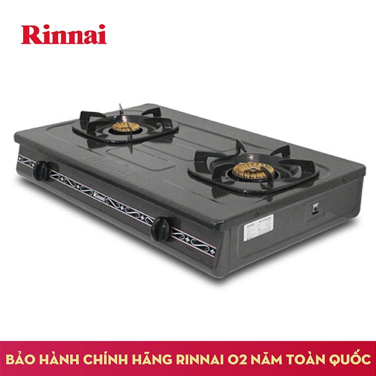 Bếp gas đôi dương Rinnai RV-375G(N) (Xám)