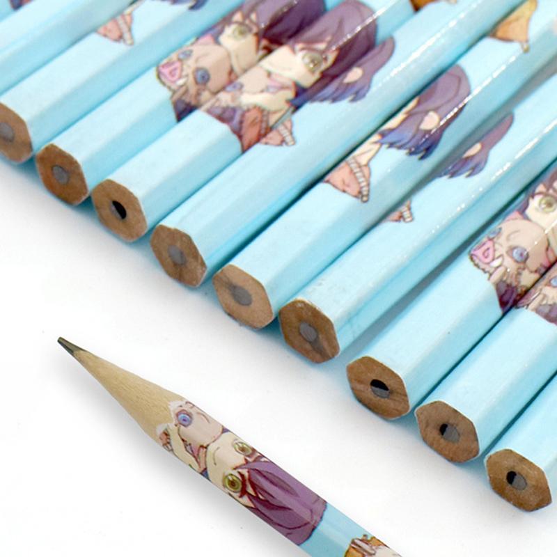 Set 12 Bút Chì Gỗ Họa Tiết Anime
