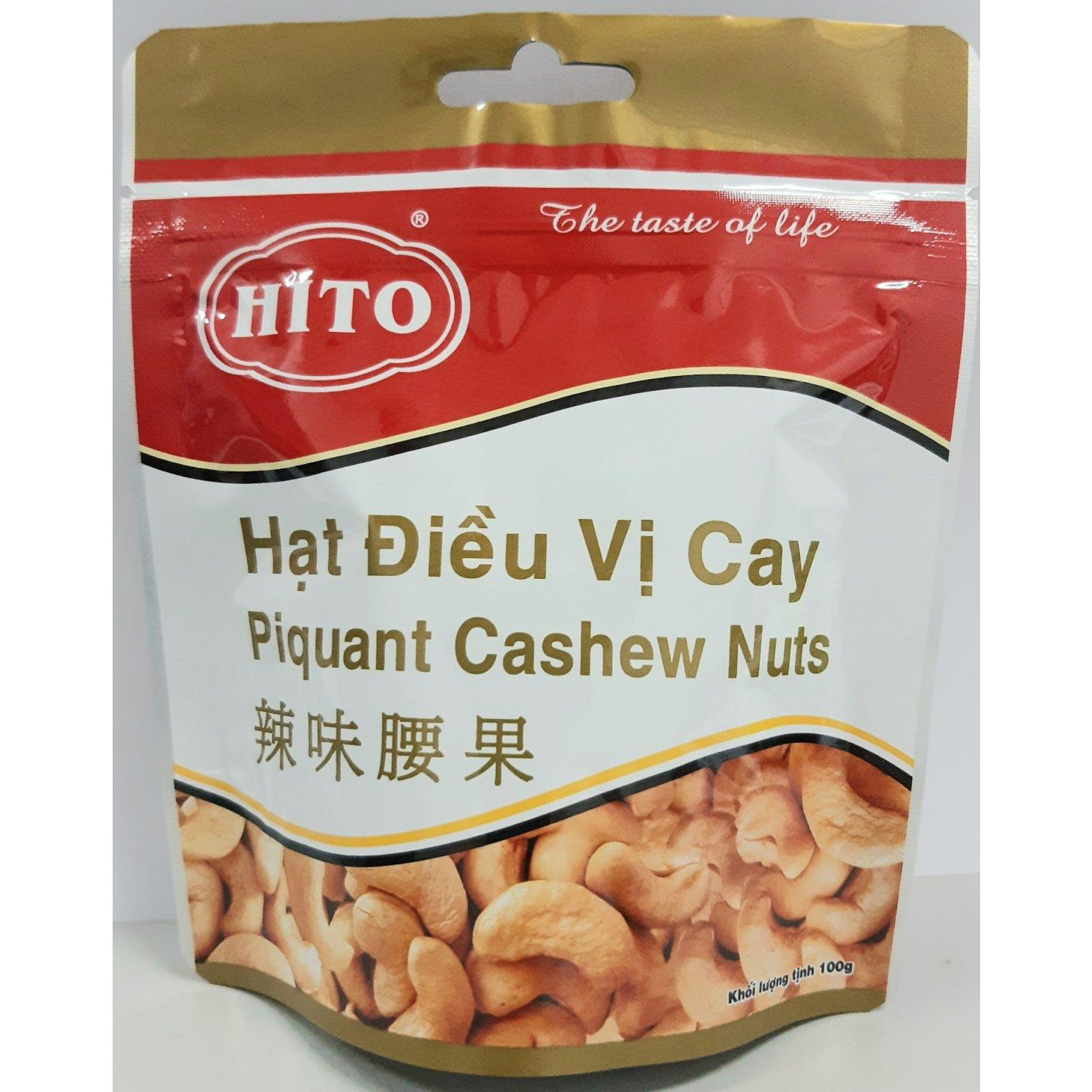 HẠT ĐIỀU VỊ CAY - HITO 100G THƠM CAY ĐẬM VỊ