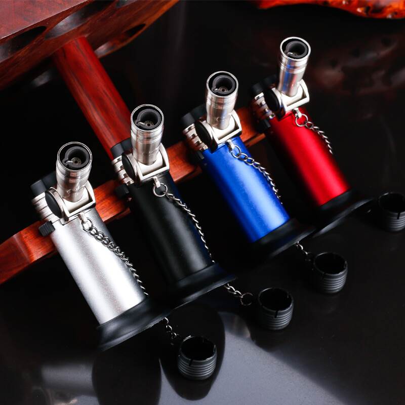 Vỏ Hột Quẹt Bật Lửa khò 1 tia để bàn Honest BCH 512 Thiết Kế Nhỏ Gọn Độc Lạ Lửa Khò Mạnh Mẽ - Dùng Gas Cao Cấp