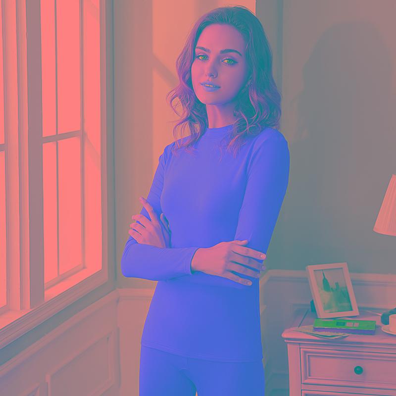 Mùa Đông Nữ Dài Tay Ấm Modal Nhiệt Bộ Đồ Lót Dài Johns Bình Giữ Nhiệt Giữ Nhiệt Phù Hợp Cho Nữ Nhiệt Quần Áo