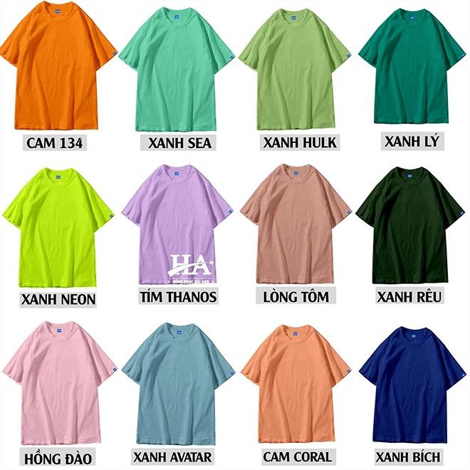 ÁO thun đồng phục cổ tròn lớp màu Patchy. áo lớp giá tận xưởng in theo yêu cầu