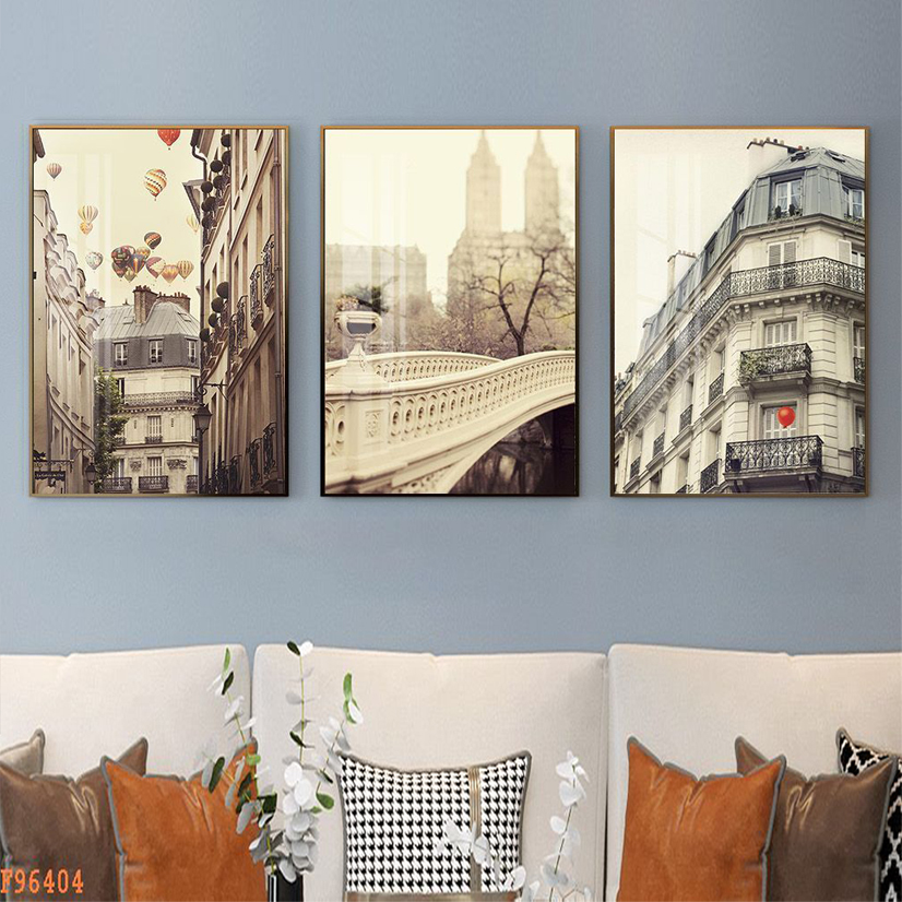 Tranh Những Chú Hươu Trong Đêm - Tranh Canvas Bộ 3 Bức Treo Tường Giá Rẻ