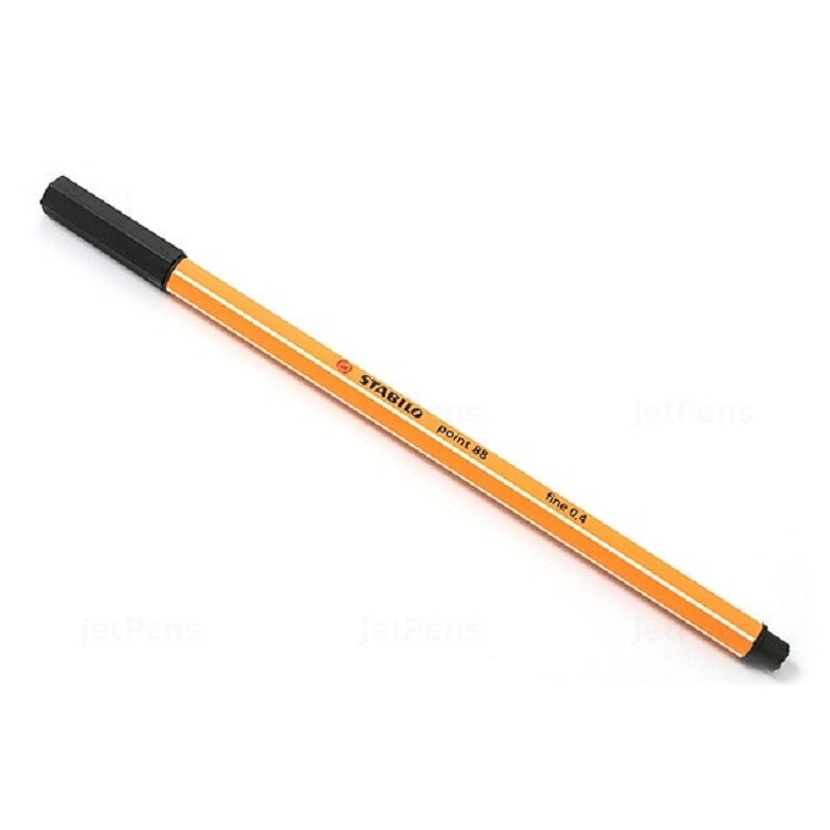 Bút lông kim Stabilo Point 88 - 0.4mm  - Đen (88/46)