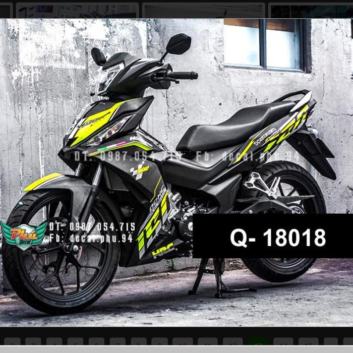 Tem rời winner 150 vàng đen