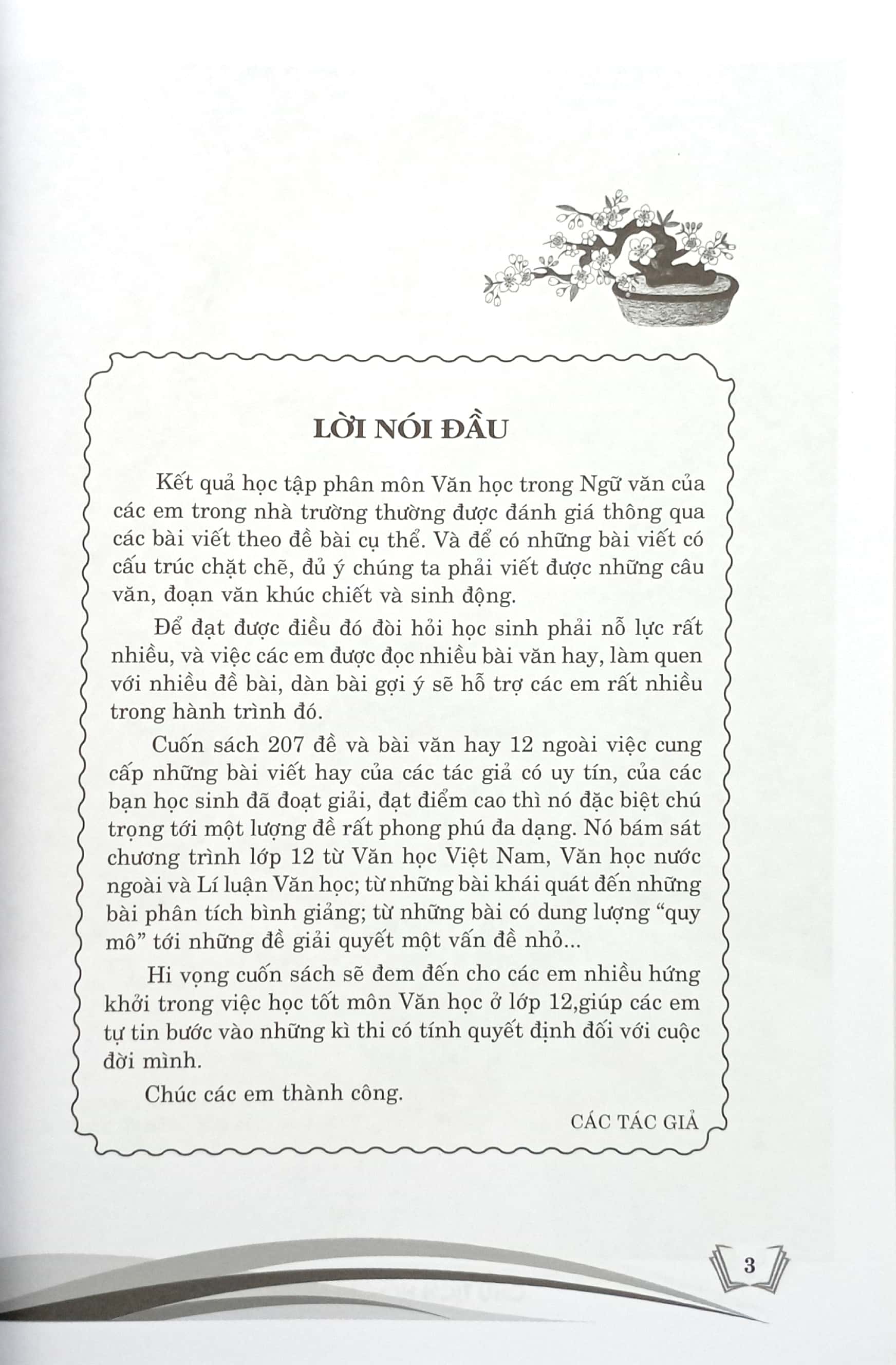 207 Đề Và Bài Văn Hay Lớp 12 - Theo chương trình GDPT mới