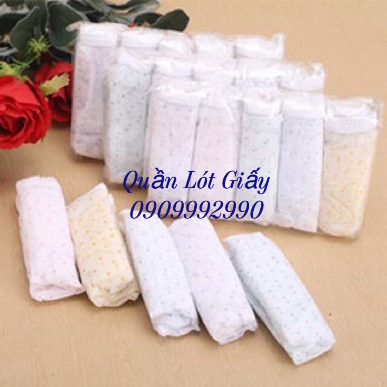 Quần Lót Giấy cho các mẹ sau khi sinh, 1 gói 5 chiếc