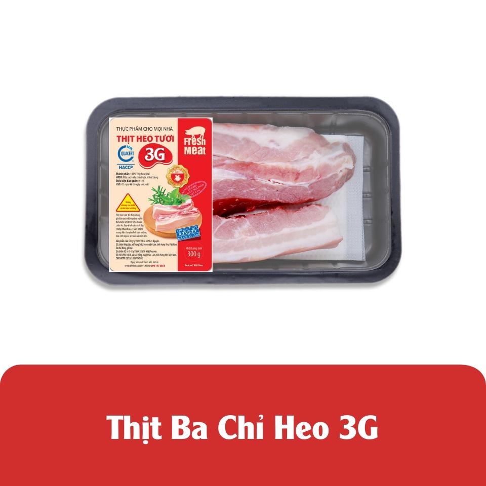 3G Thịt Ba có Rọi Da 300g