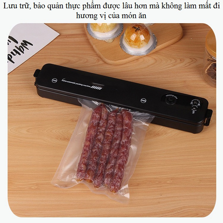 Máy Hút Chân Không Thực Phẩm Cao Cấp, Dễ Dàng Vệ Sinh Vacuum Sealer QF-08