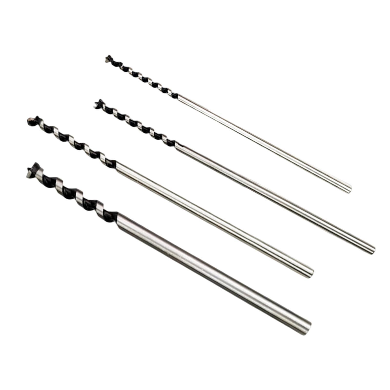 4Pcs Woodworking Mortising Durable Hole Drill Bit for DIY Woodworking