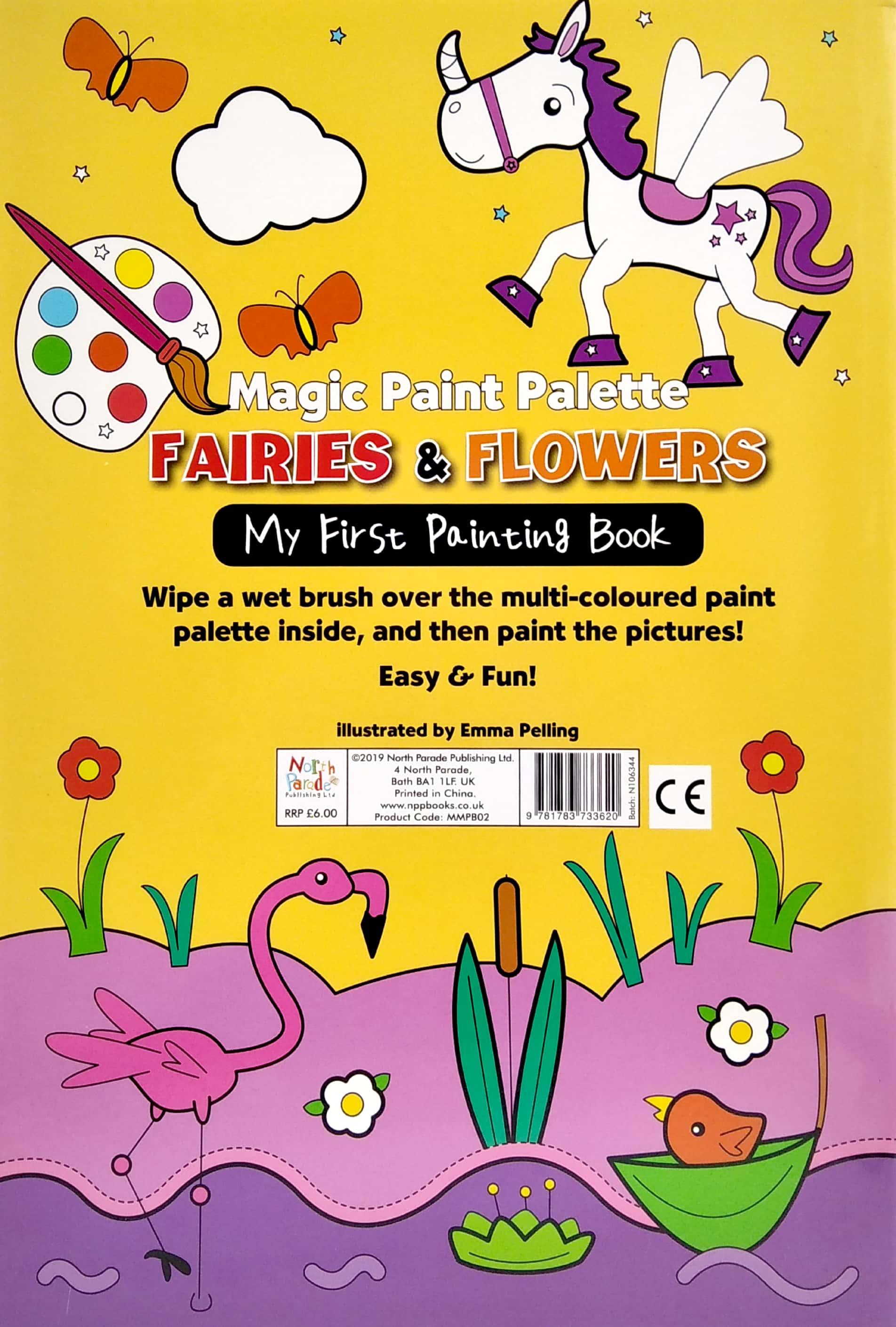 Magic Paint Palette - Fairies &amp; Flowers