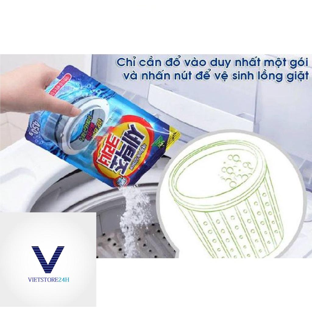 Bột tẩy vệ sinh lòng máy giặt 450g Hàn Quốc ( LOẠI 1 )