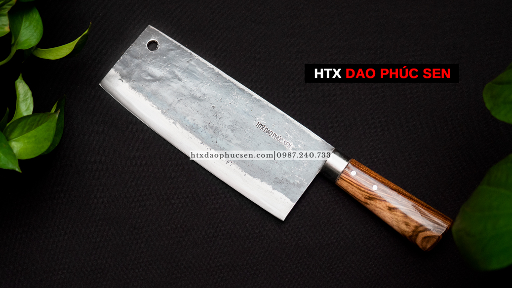 Dao Phúc Sen Dao Chặt Gà Cán Cẩm