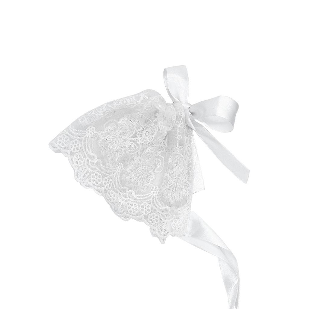 Baby Girls Lace Floral Jumpsuit Hat Photo Photography Props Lace Cap
