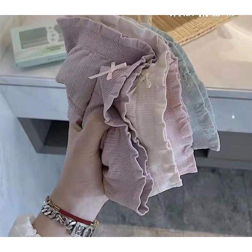 Hộp 5 quần lót nữ cotton cao cấp kháng khuẩn, mềm mại size 40-62 kg