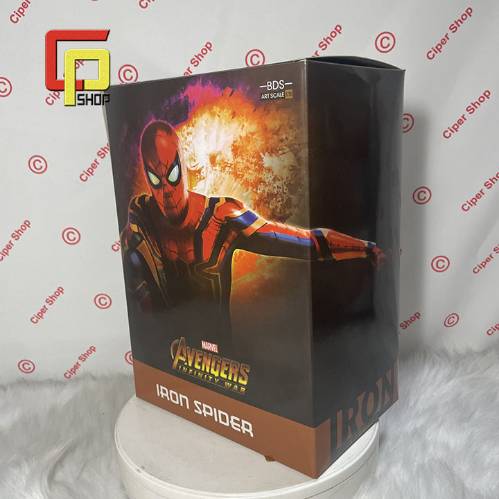 Mô hình Iron Spider Man Infinity war - Figure siêu anh hùng