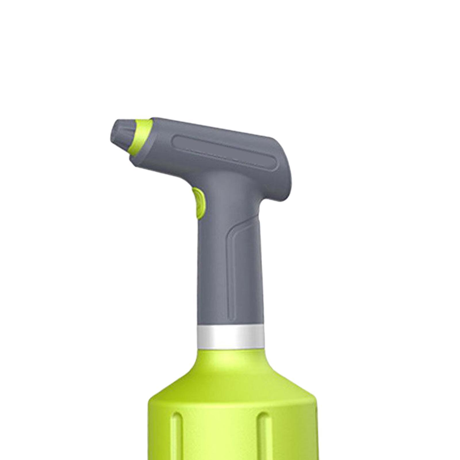 2pcs Handheld Pump Pressure Sprayer Bottle for Garden green white