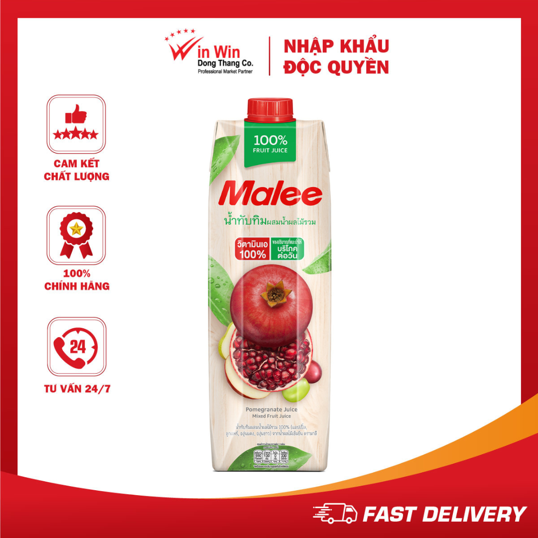 Nước Ép Lựu Và Trái Cây Hỗn Hợp Malee 1L